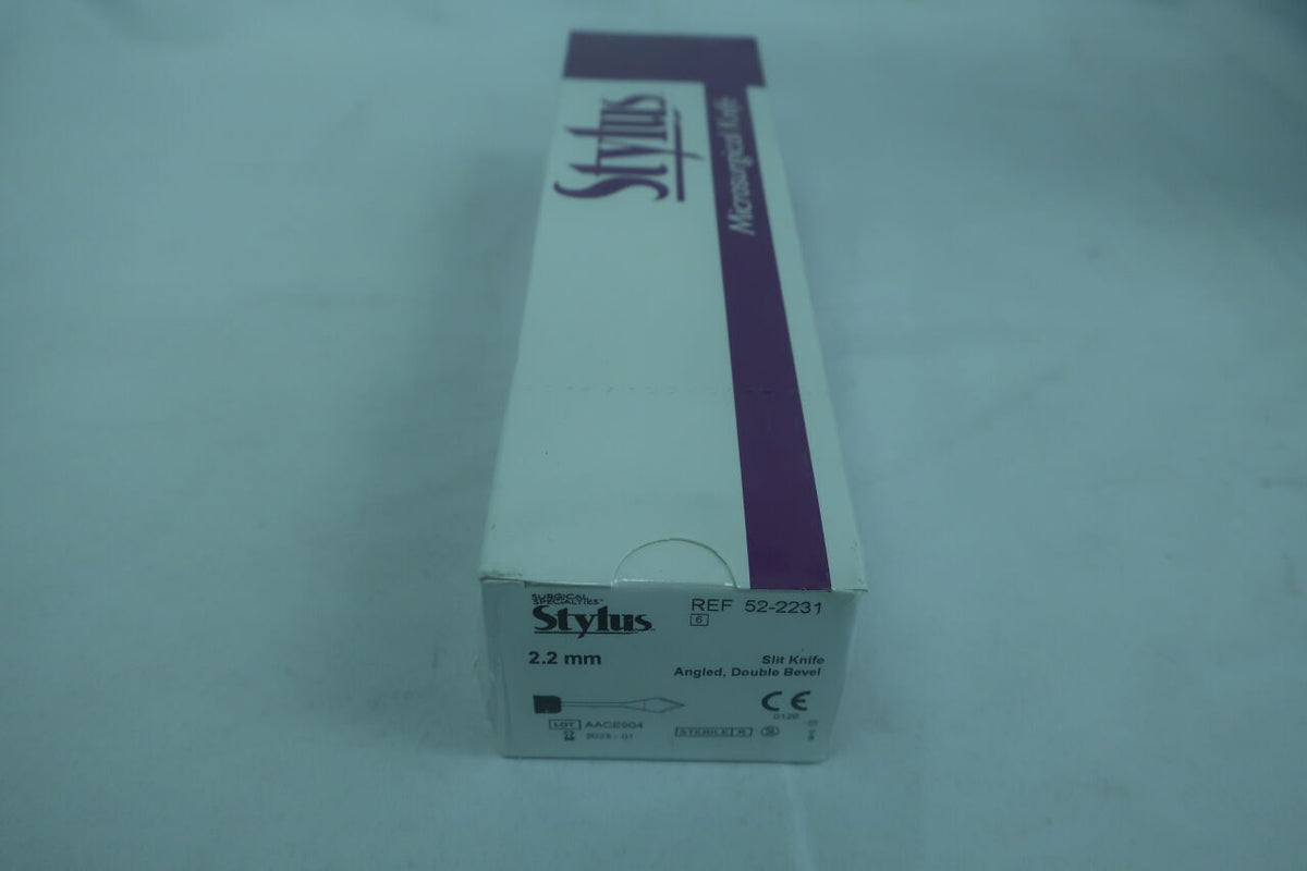 52-2231 - PEARSALLS LIMITED - slit knife angled, double bevel, (BX/1)