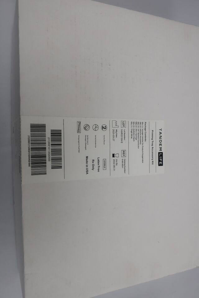 5180-0001 - LIVANOVA - LivaNova TandemLife TandemHeart Priming Tray Accessory Kit, (BX/1) - ( Expiry Date: 2021-09-08 )