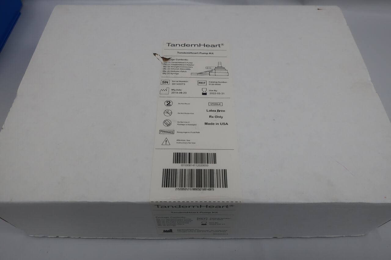 5120-0000 - CARDIACASSIST - TandemLife TandemHeart Pump Kit, (BX/1) - ( Expiry Date: 2022-05-31 )