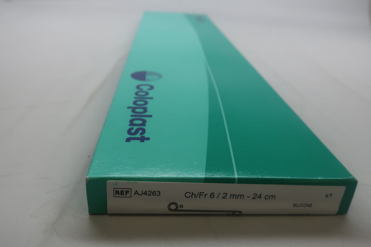 AJ4263 - COLOPLAST - ImaJin silicone double loop ureteral stent 24 x 4cm, (BX/1) - ( Expiry Date: 2022-05-28 )