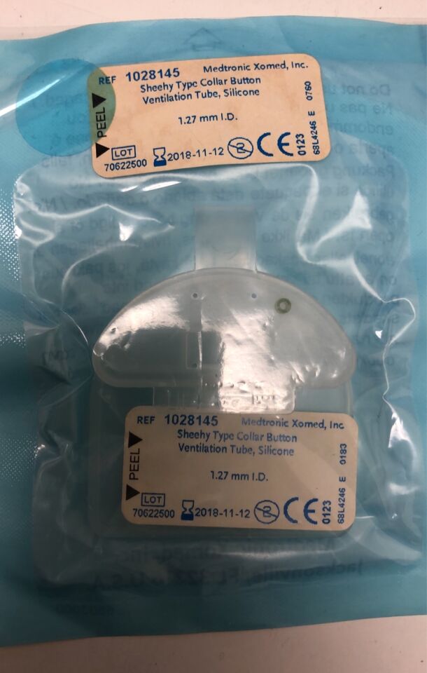 1028145 - MEDTRONIC - Medtronic Sheehy Collar Button, 1.27 mm ID, 2.9 mm IFD, Silicone, Green, (EA) - ( Expiry Date: 2018-11-12 )