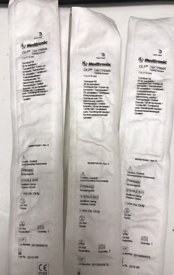 79005 - MEDTRONIC - DLP tourniquet kit, (EA) - ( Expiry Date: 2018-08-01 )