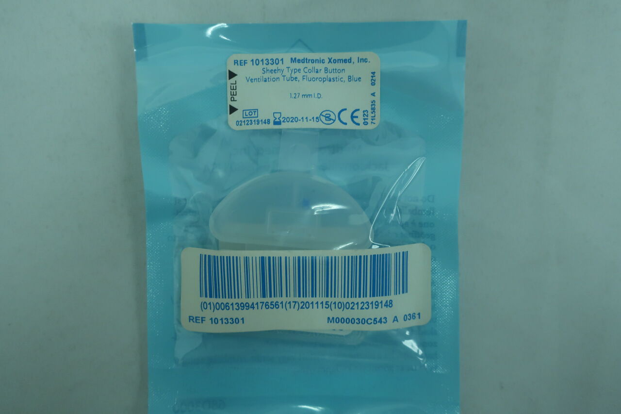 1013301 - MEDTRONIC - Medtronic Sheehy-Type Collar Button, 1.27 mm ID, Blue, (EA) - ( Expiry Date: 2017-09-09 )