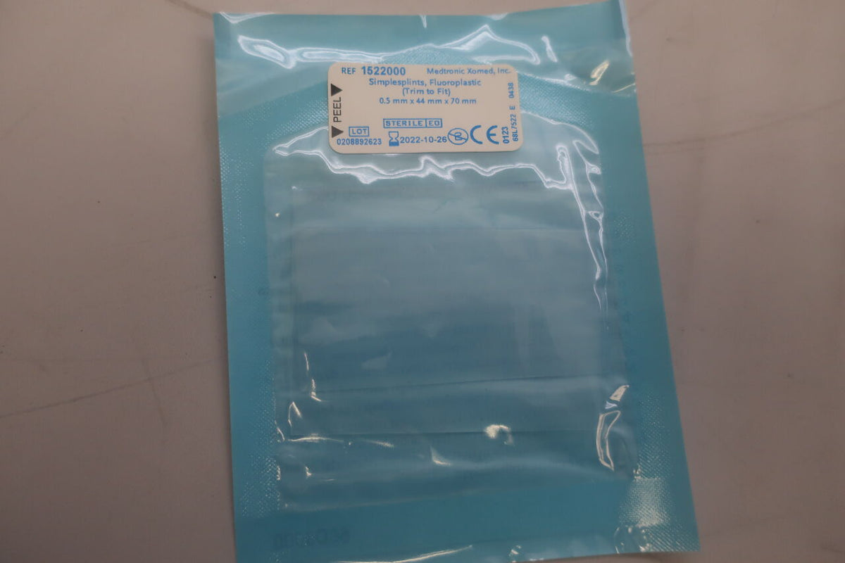 1522000 - MEDTRONIC - Simplesplints, Fluoroplastic (Trim To Fit) 0.5 x 44 x 70mm, ()
