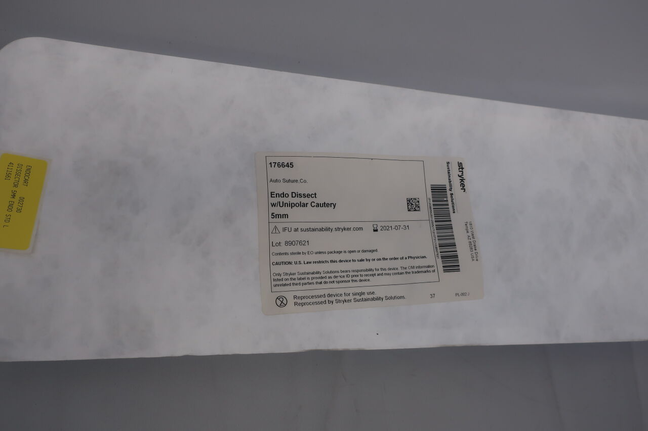 176645-REP - COVIDIEN - Endo Dissect 5mm with Monopolar Cautery, () - ( Expiry Date: 2021-07-31 )