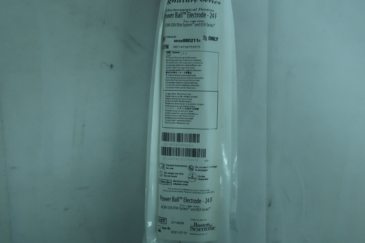 880211 - BOSTON SCIENTIFIC - Power Ball Electrode-24F, (EA) - ( Expiry Date: 2021-07-31 )