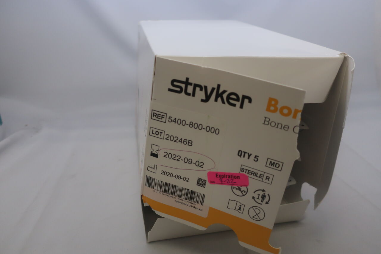 5400-800-000 - STRYKER - Bone Vac Autologous Bone Dust Collector, Single-Use, (BX/5) - ( Expiry Date: 2022-09-02 )