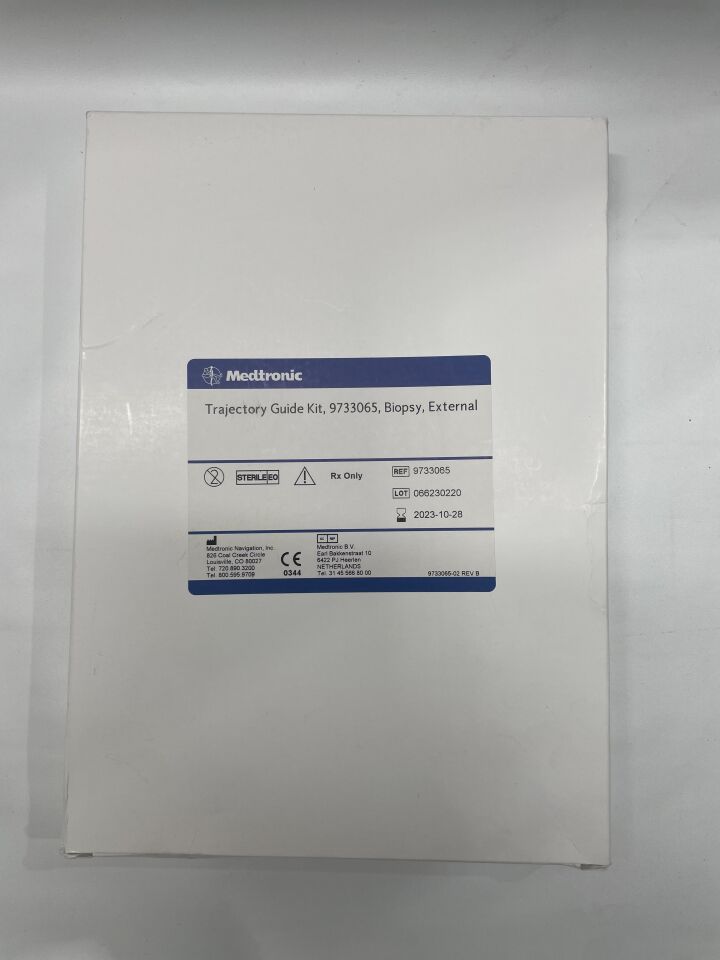 9733065 - MEDTRONIC - trajectory guide kit biopsy external, () - ( Expiry Date: 2023-10-28 )