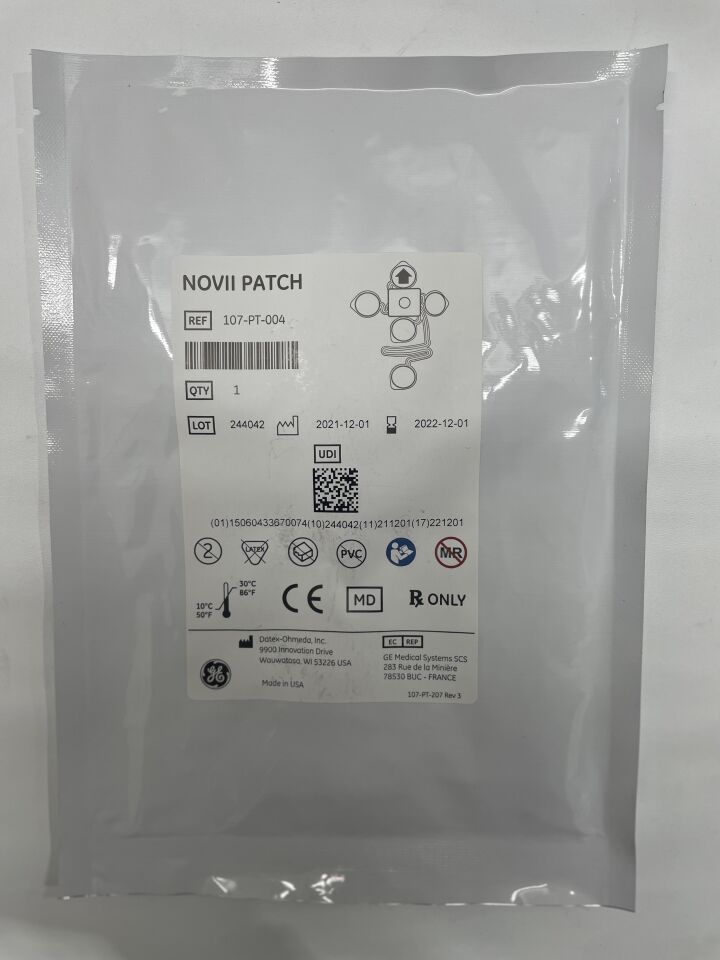 107-PT-004 - DATEX - NOVII PATCH , (EA) - ( Expiry Date: 2022-12-01 )
