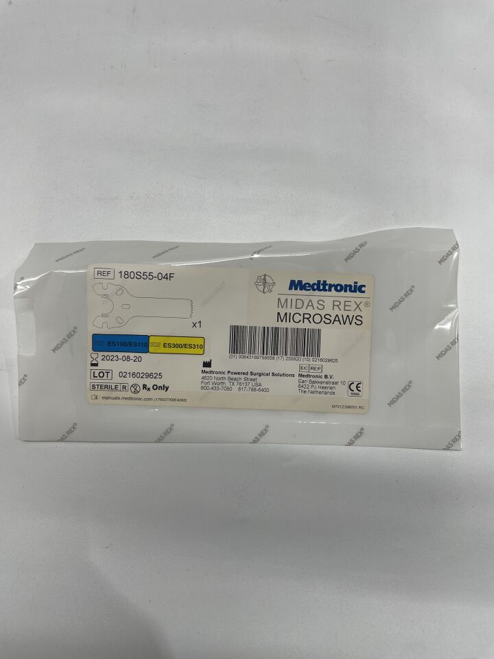 180S55-04F - MEDTRONIC - midas rex microsaws blade 18x6mm , (EA) - ( Expiry Date: 2023-08-20 )