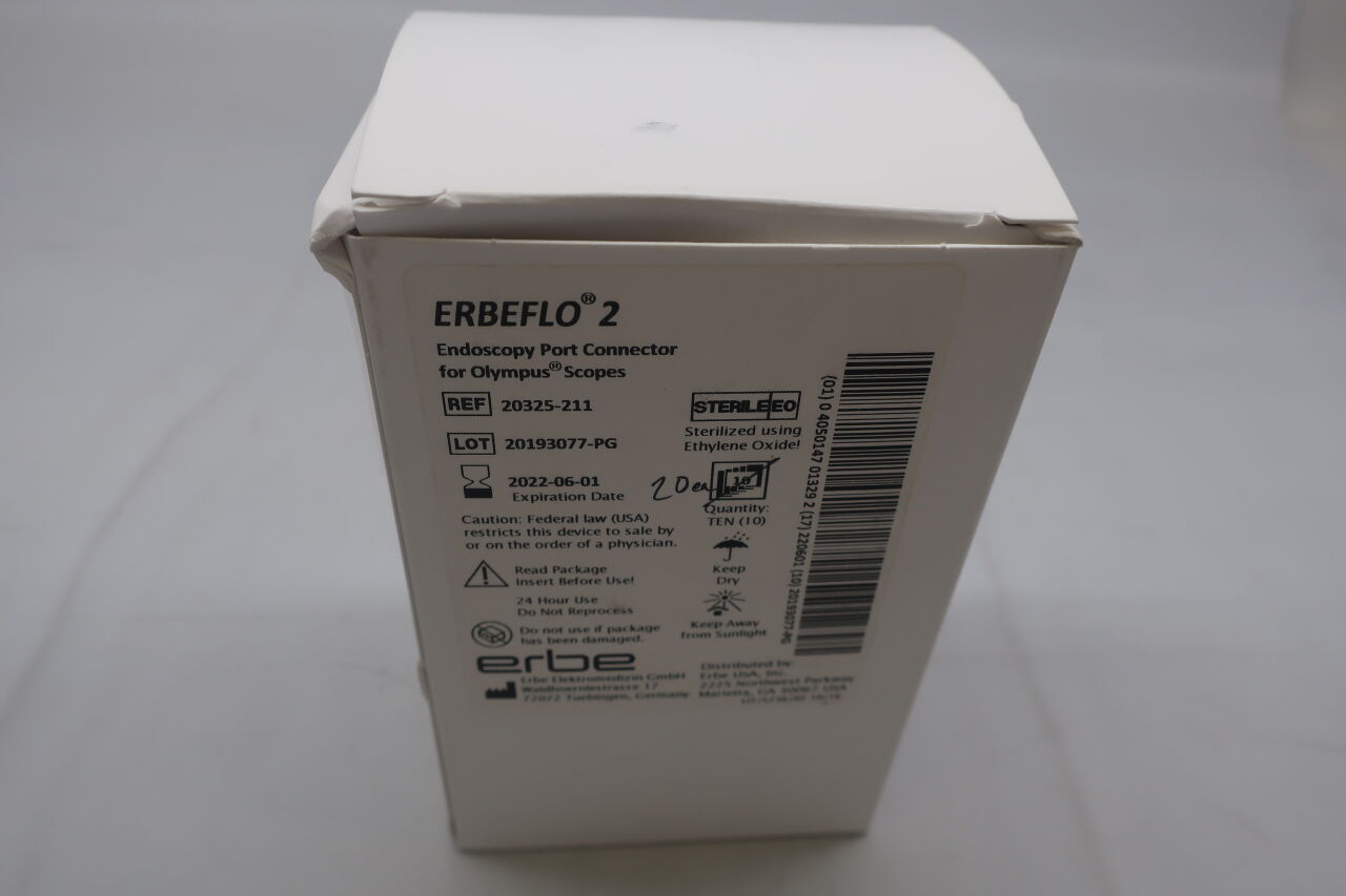 20325-211 - ERBE - ErbeFlo 2 Endoscopy Port Connector for Olympus, (EA) - ( Expiry Date: 2022-06-01 )