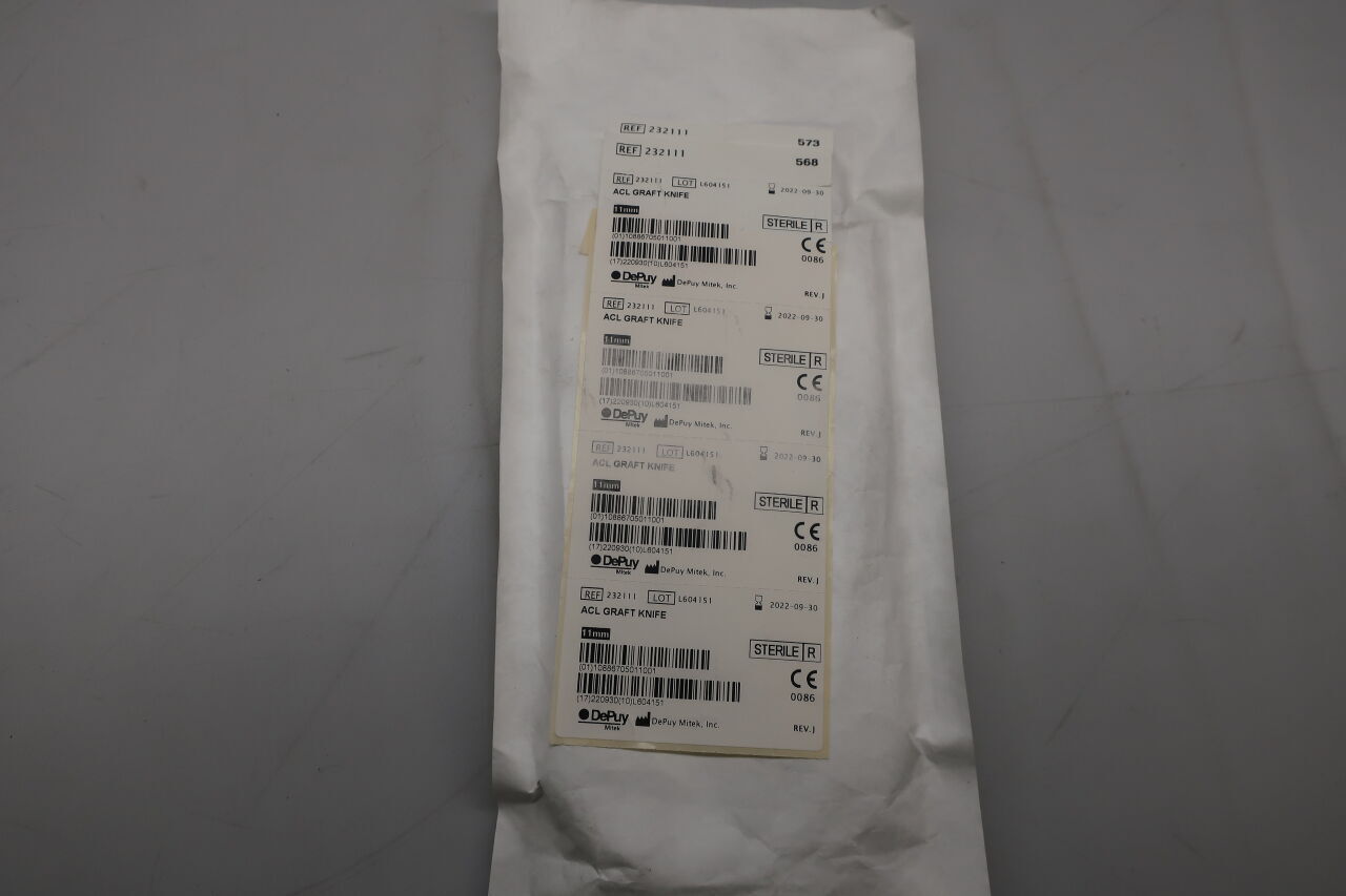 232111 - DEPUY - Single-Use ACL Graft Knife, 11 mm Size, (EA) - ( Expiry Date: 2022-09-30 )
