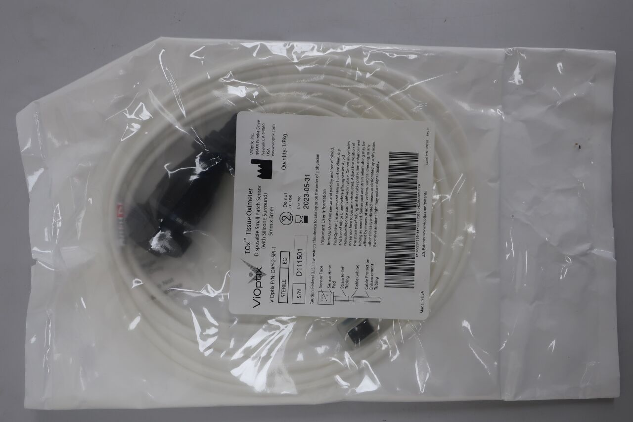 OXY-2-SPI-1 - VIOPTIX - Disposable small patch sensor, (EA) - ( Expiry Date: 2023-05-31 )