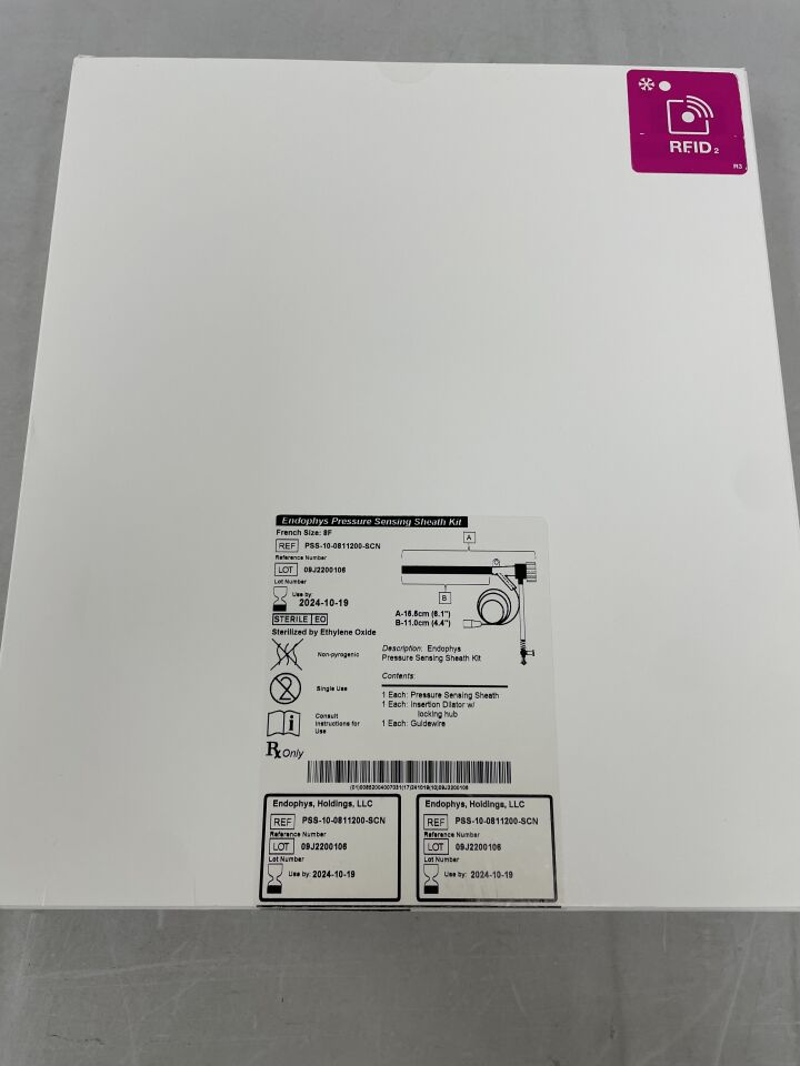 PSS-10-0811200-SCN - ENDOPHYS - Pressure Sensing Access System (PSAS) 8F x 11cm, () - ( Expiry Date: 2023-02-11 )
