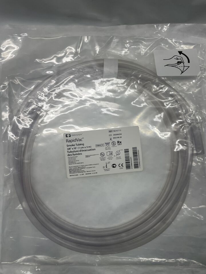 SEA3710 - COVIDIEN - Smoke Tubing 3/8"x10' (1CM x 3M), () - ( Expiry Date:  )
