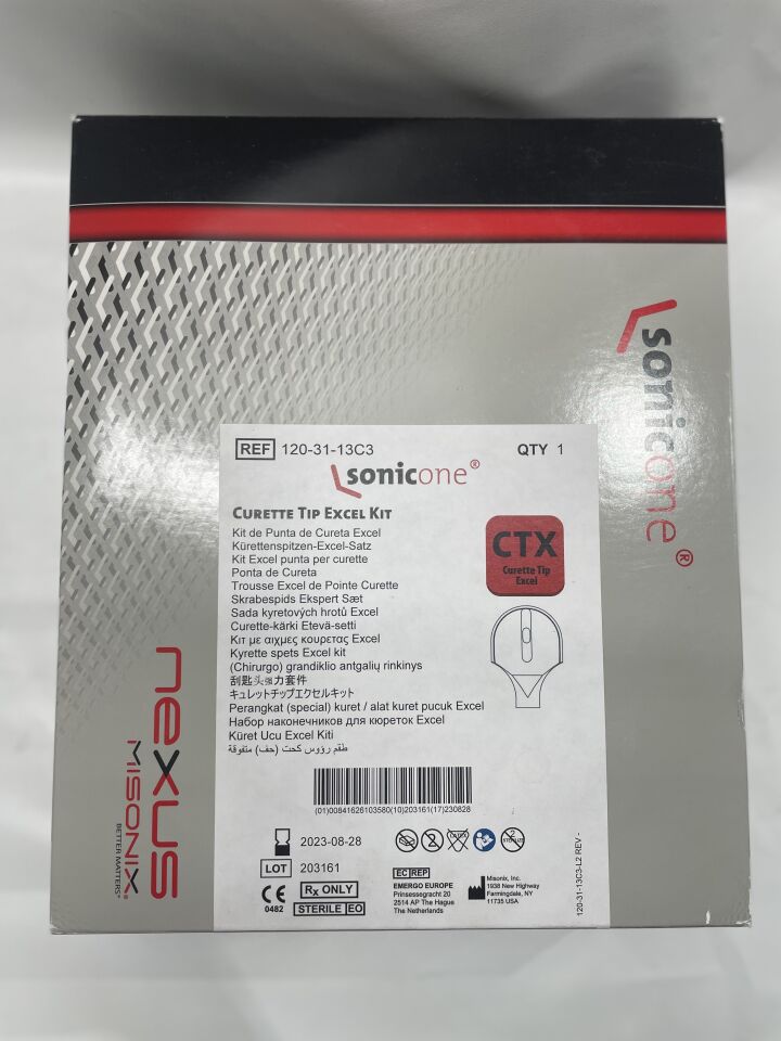 120-31-13C3 - MISONIX - Sonicone Curette Tip Excel Kit , () - ( Expiry Date: 2020-08-31 )