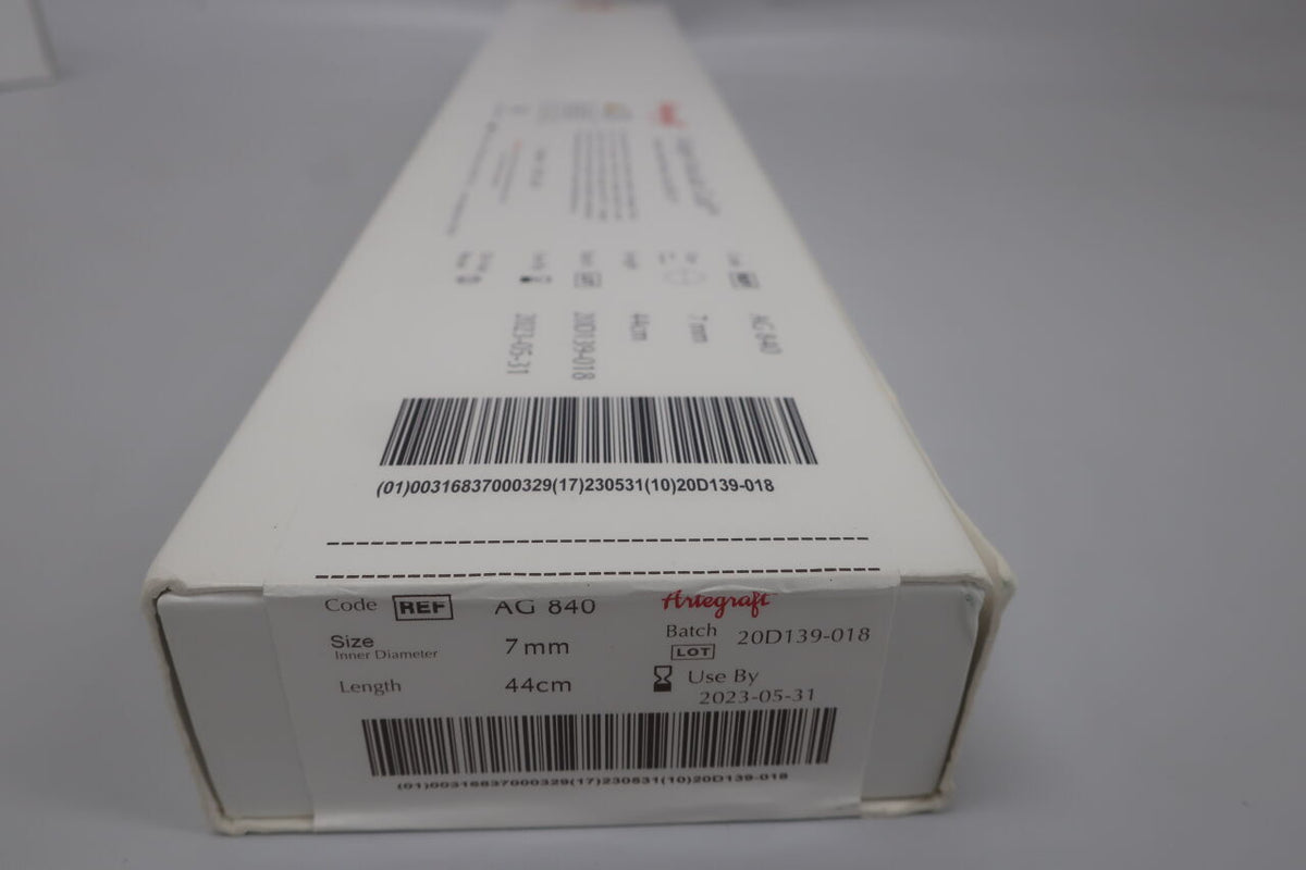 AG840 - LEMAITRE - artegraft collagen vascular graft 8.5mm x 7.5mm, 40cm, (BX/1)