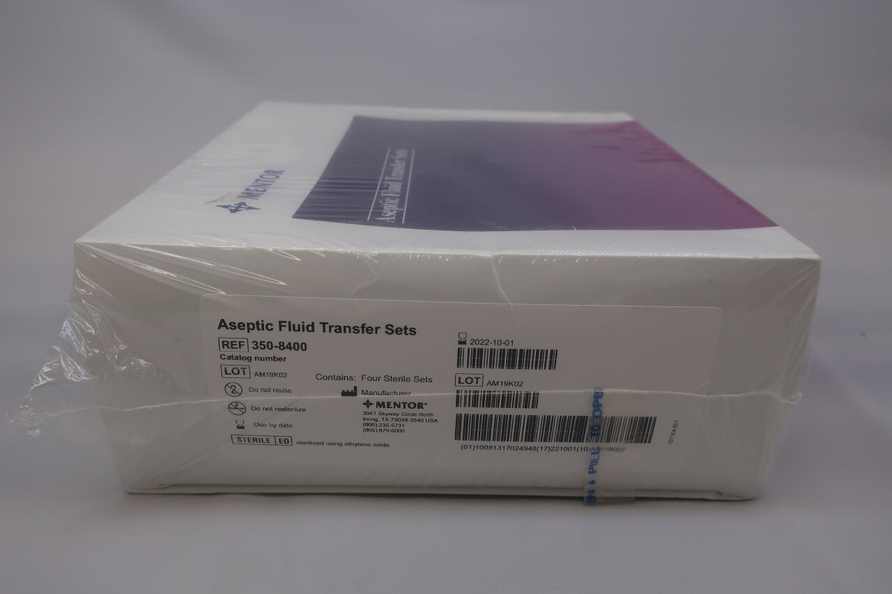 350-8400 - MENTOR -  Aseptic fluid transfer sets, () - ( Expiry Date: 2022-10-06 )
