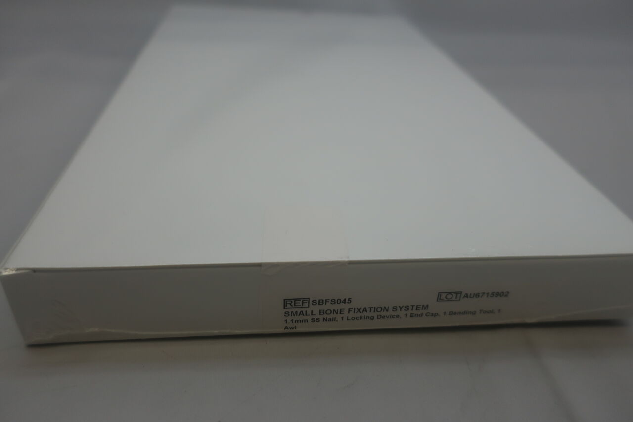 SBFS045 - BIOMET - Small Bone Fixation System 1.1mm ss nail 1 locking device 1 end cap 1 bending tool 1 AWL, (BX/1) - ( Expiry Date: 2022-07-10 )