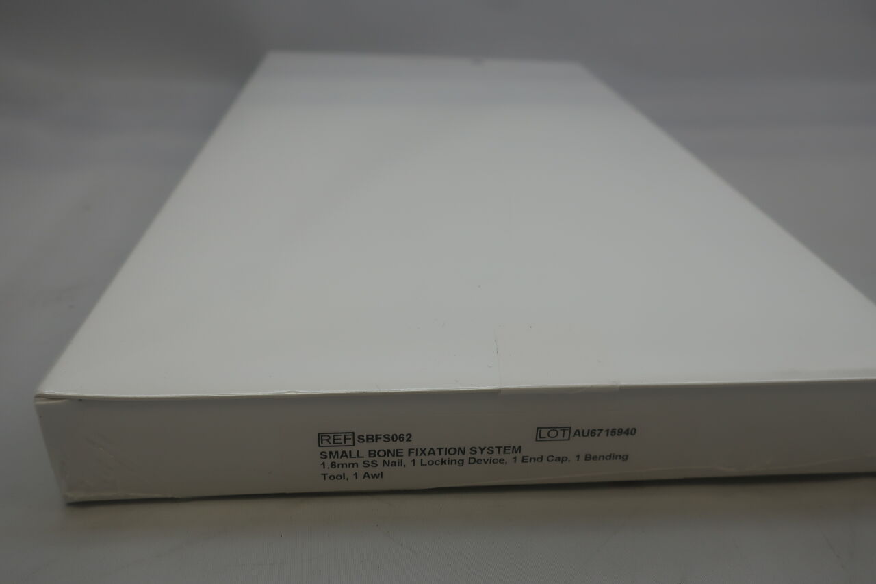 SBFS062 - BIOMET - Small Bone Fixation System 6mm ss nail 1 locking device 1 end cap 1 bending tool 1 AWL, (BX/1) - ( Expiry Date: 2022-08-08 )