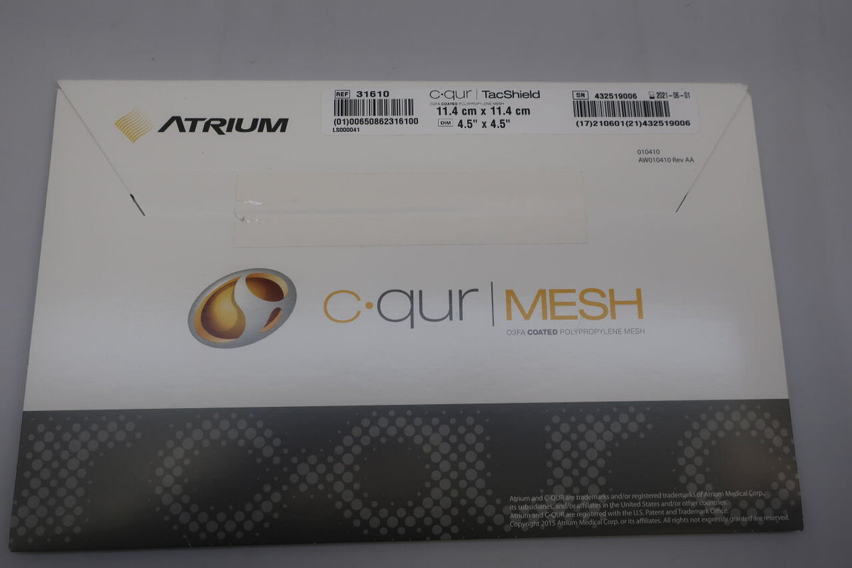 31610 - ATRIUM - C-QUR TACSHIELD Extra-gynaecological surgical mesh, (EA)