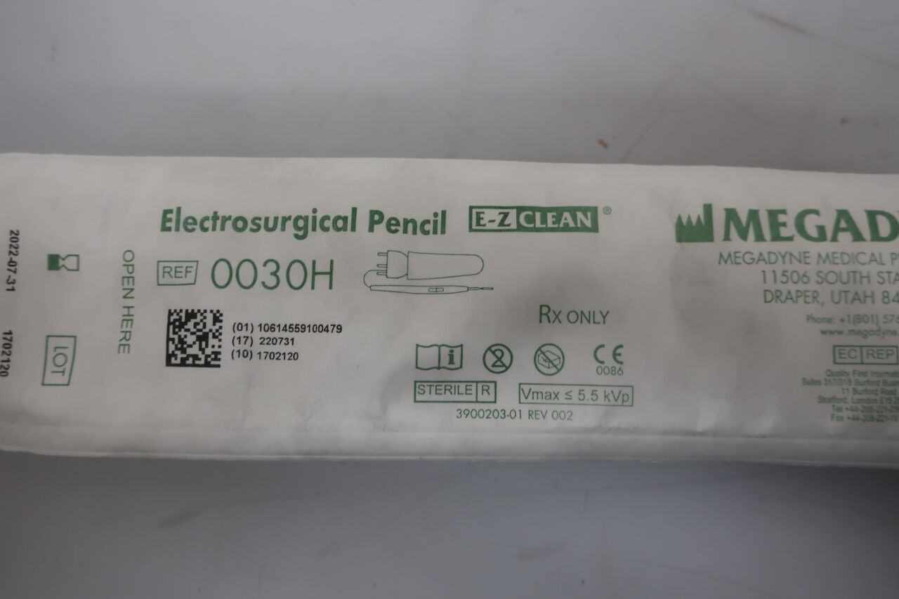 0030H - MEGADYNE MEDICAL PRODUCTS INC. - E-Z Clean Pencil Rocker with Holster , (EA) - ( Expiry Date: 2022-07-31 )