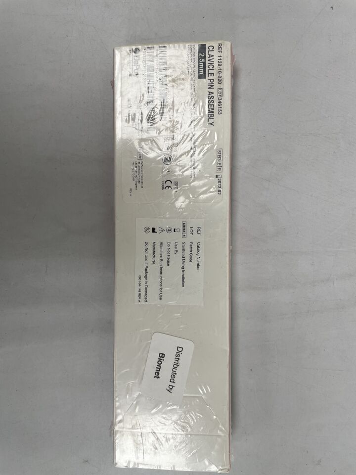 1129-10-020 - DEPUY - Clavicle Pin Assembly 2.5MM , (BX/1) - ( Expiry Date: 2023-02-01 )