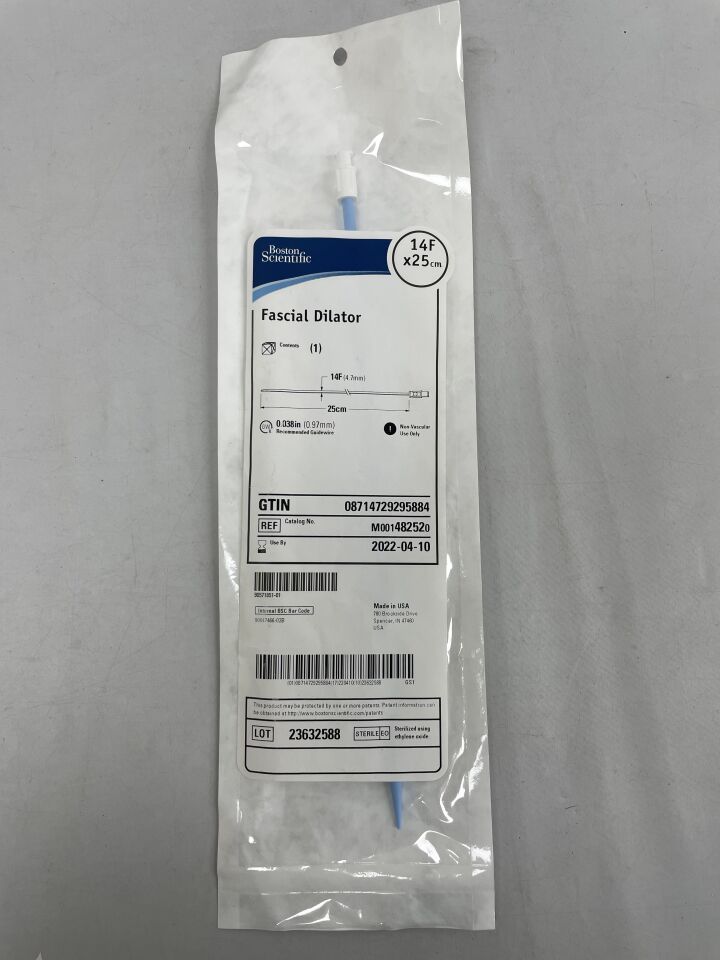 48-252 - BOSTON SCIENTIFIC - Fascial Dilator 14F x 25CM , (EA) - ( Expiry Date: 2022-04-10 )