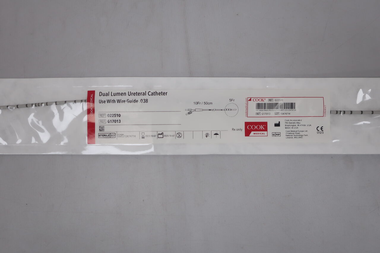 G17013 - COOK - Dual Lumen Ureteral Access Catheter Ureteral catheter, (EA) - ( Expiry Date: 2023-10-07 )