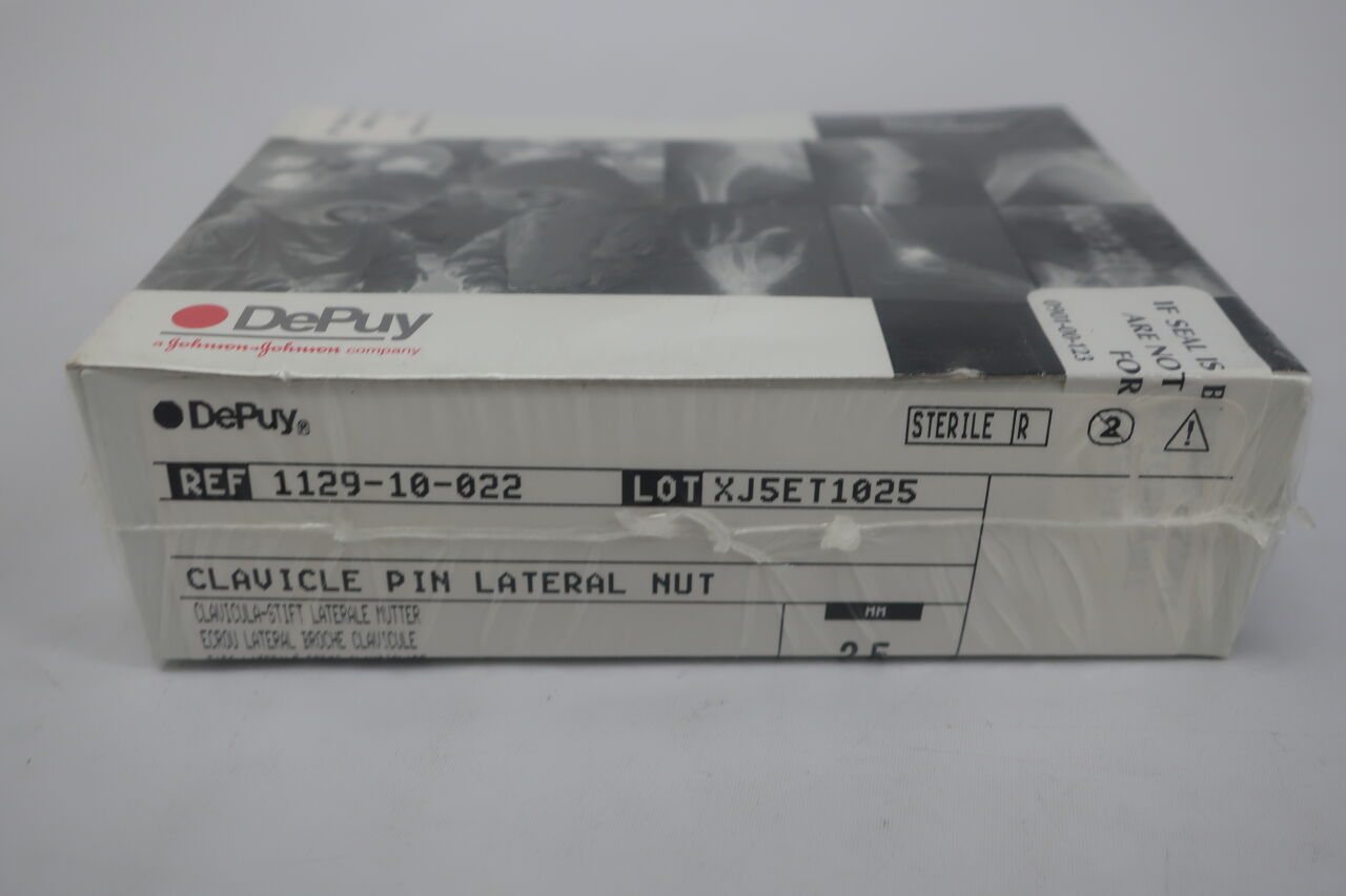 1129-10-022 - DEPUY - clavical pin lateral nut , () - ( Expiry Date: 2003-03-01 )