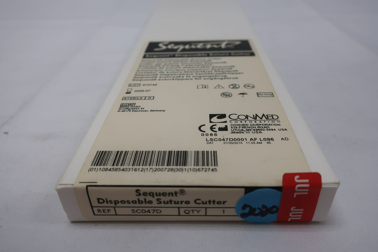 SC047D - CONMED - Sequent Suture Cutter, (BOX/1) - ( Expiry Date: 2020-07-01 )
