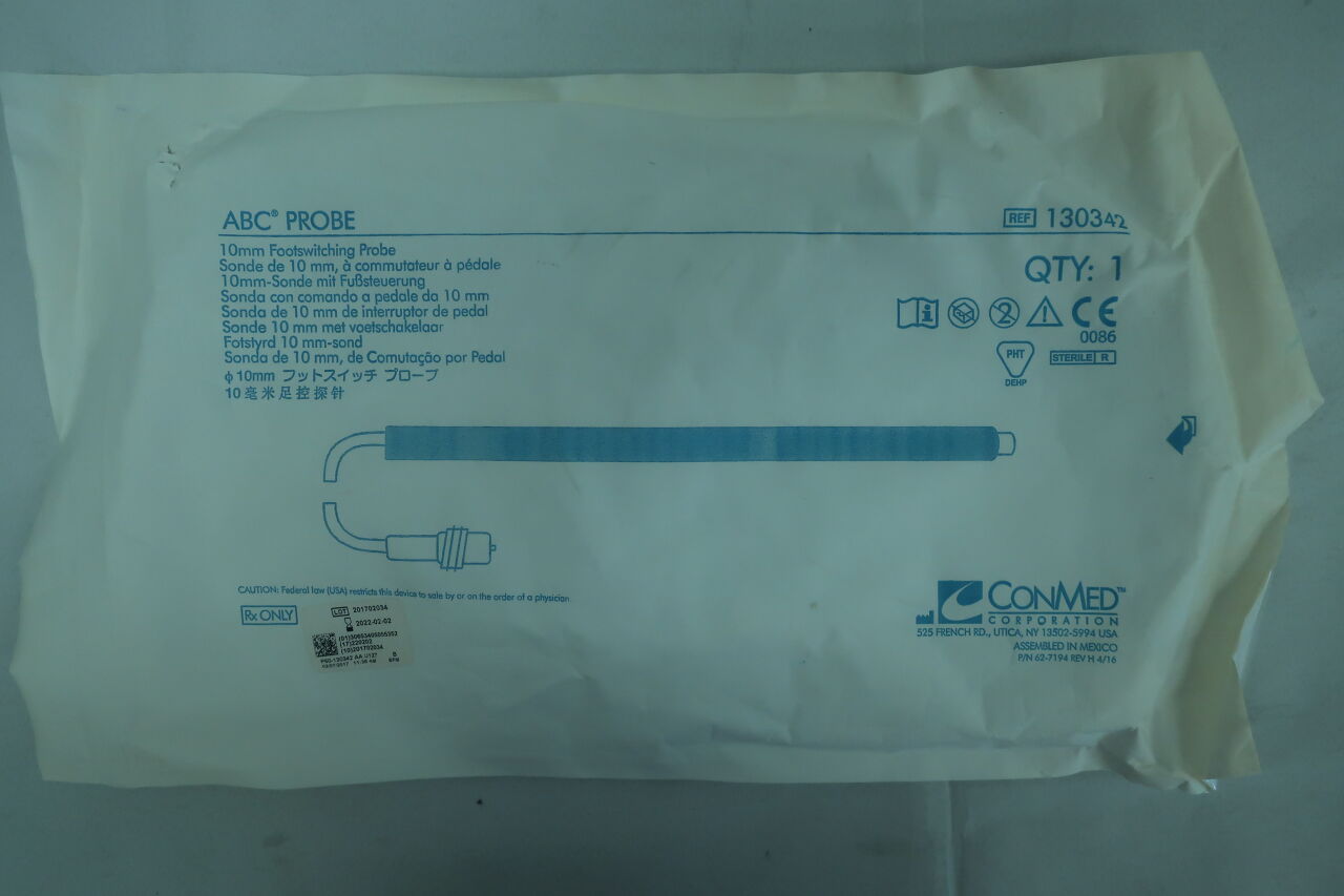 130342 - CONMED - 10mm ABC Footswitching Probe, () - ( Expiry Date:  )