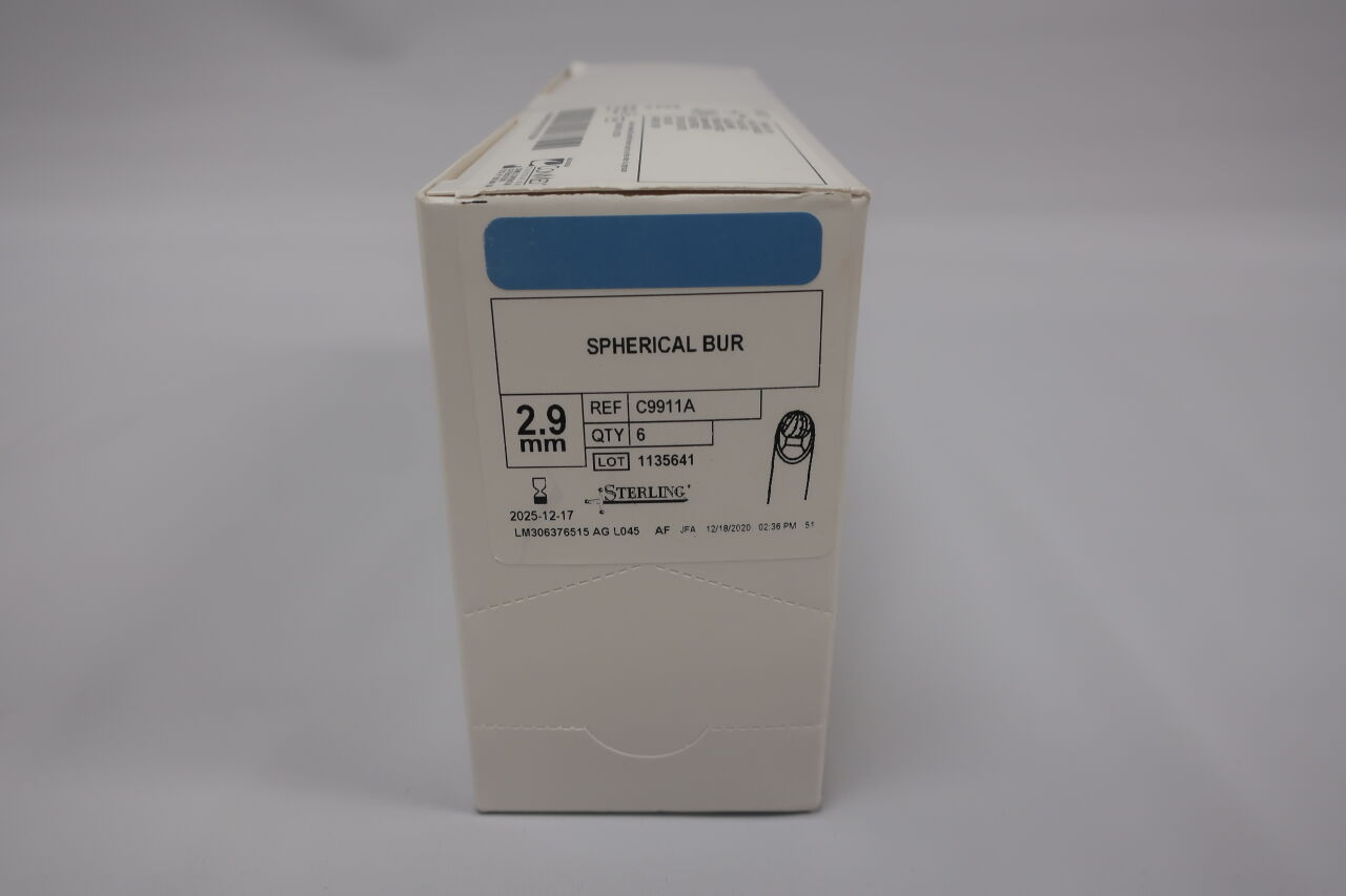 C9911A - CONMED - 2.9mm Spherical Bur, Microblade, Small Joint, () - ( Expiry Date:  )