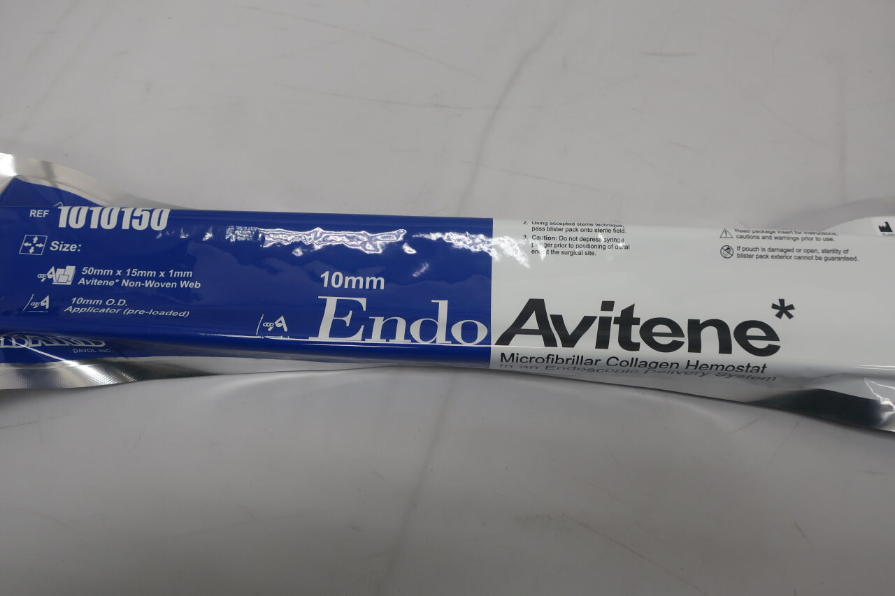 1010150 - BARD - 10mm EndoAvitene Collagen, (EA) - ( Expiry Date: 2024-02-28 )