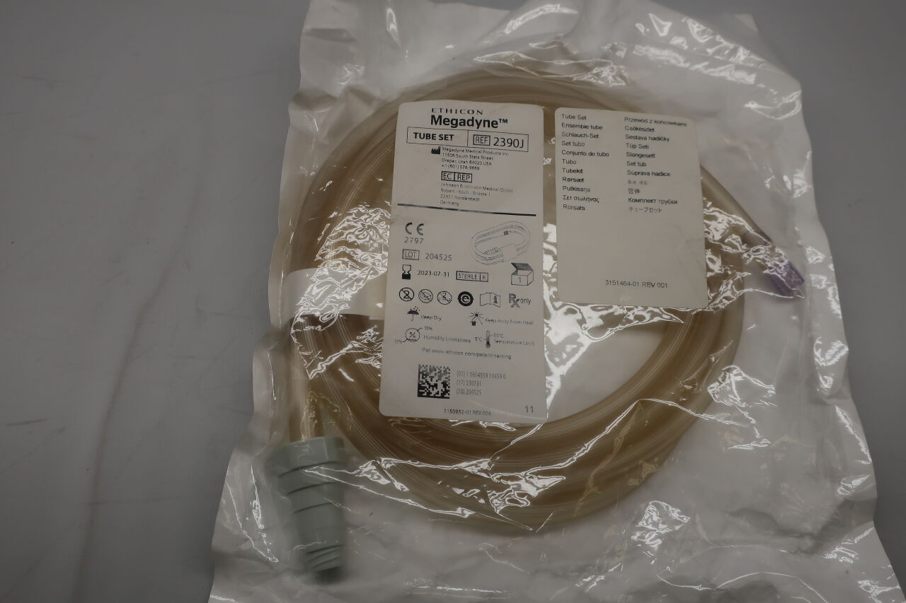 2390J - MEGADYNE - Megadyne Laparoscopic Tubing, For Megadyne Smoke Evacuators, (EA) - ( Expiry Date: 2023-10-31 )