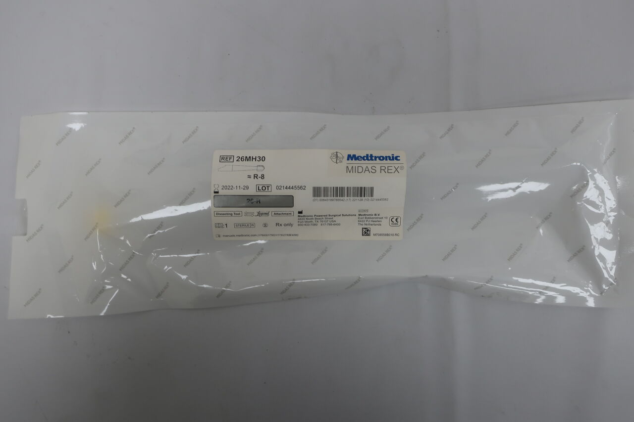 26MH30 - MEDTRONIC - Midas Rex Match Head Cutting Burr, 3 mm Head Diameter, 26 cm Shaft Length, (EA) - ( Expiry Date: 2022-11-29 )
