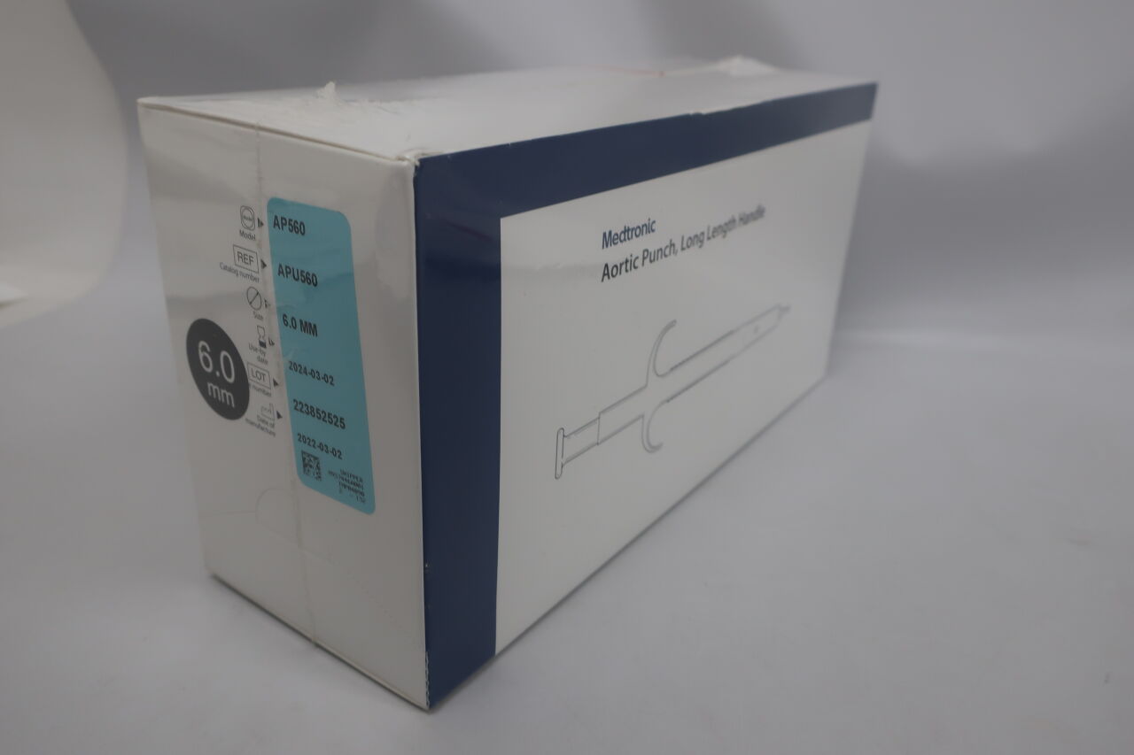 APU560 - MEDTRONIC - Aortic Punch, Long Handle 6.0mm, () - ( Expiry Date: 2024-03-02 )