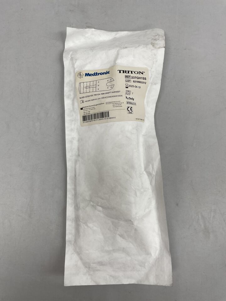 237GH1SS  -  MEDTRONIC  -  blade 237gh1ss triton 7mm graft harvest , ( EA )  -  ( Expiry Date : 2025-04-19 )