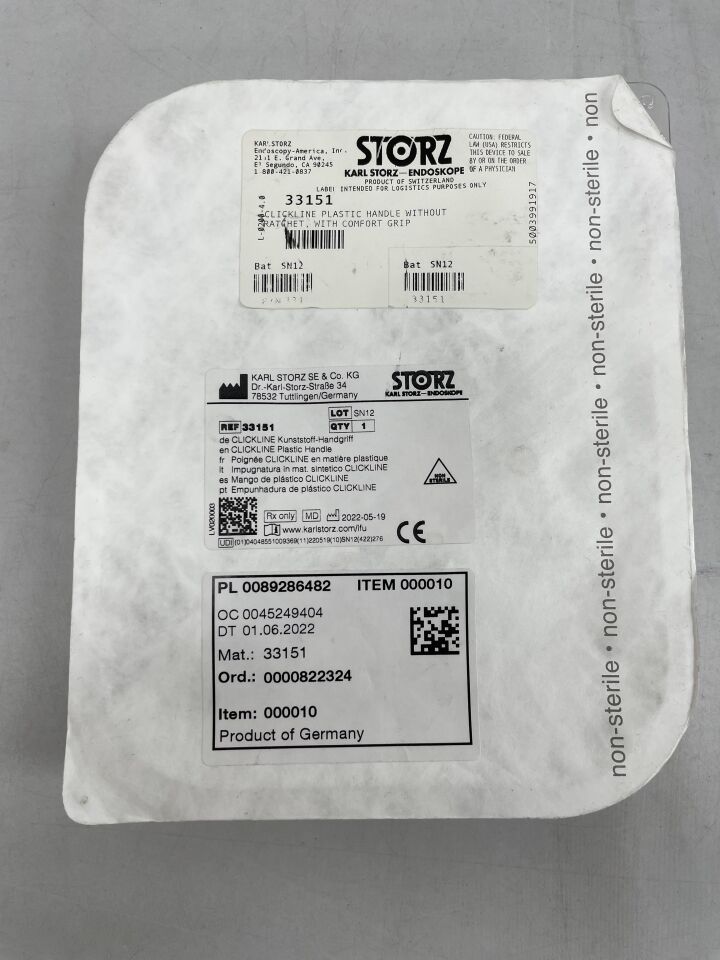 33151 - KARL STORZ - Mango de plástico CLICKLINE, ( EA ) - ( Fecha de caducidad : 2999-12-31 )