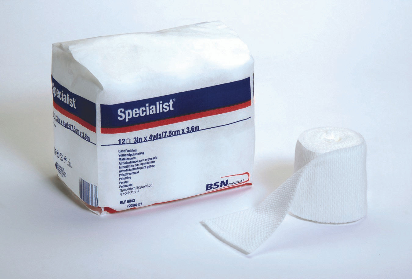 4897 - Specialist - Cast Padding Undercast Specialist 2 Inch x 4 Yard Cotton / Rayon NonSterile 9062 Case of 144, (CS)