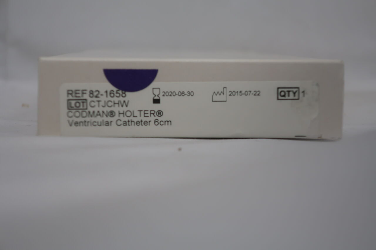 82-1658 - CODMAN - HOLTER Ventricular Catheter 6cm, (BX/1) - ( Expiry Date: 2023-03-31 )