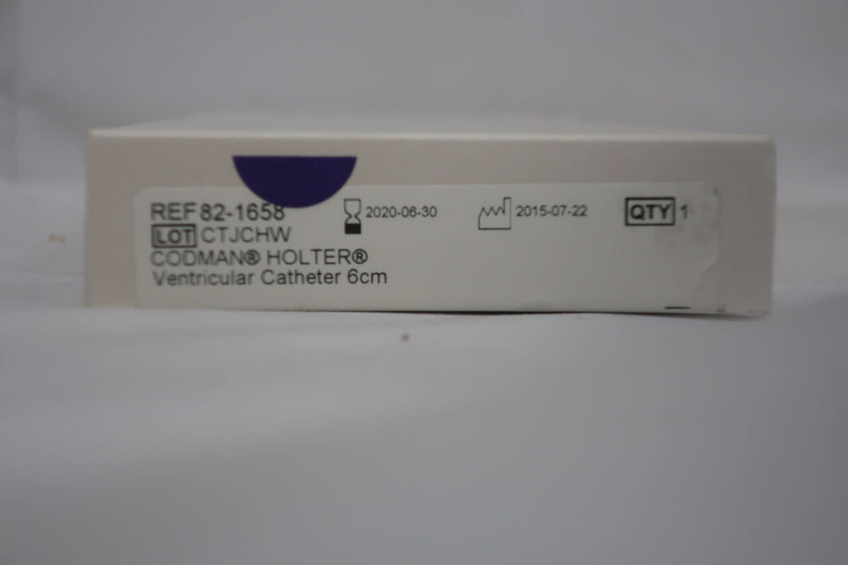 82-1658 - CODMAN - HOLTER Ventricular Catheter 6cm, (BX/1)