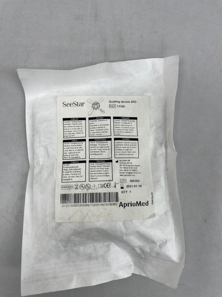13320 - APRIOMED - SeeStar needle guiding device 20G, (EA) - ( Expiry Date: 2021-01-19 )