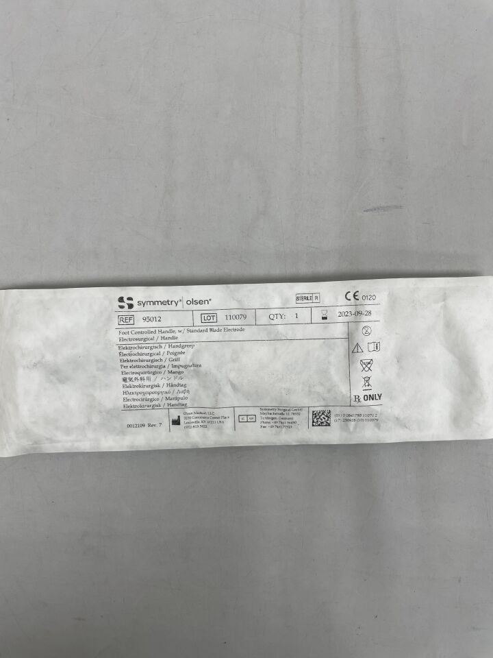 95012 - OLSEN MEDICAL - OLSEN Foot Controlled handle with standard blade electrode, (EA) - ( Expiry Date: 2023-09-28 )