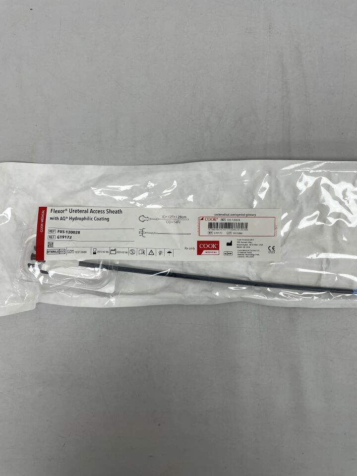 G19172 - COOK - Flexor Ureteral Access Sheath 12F x 28cm, (EA) - ( Expiry Date: 2023-01-29 )
