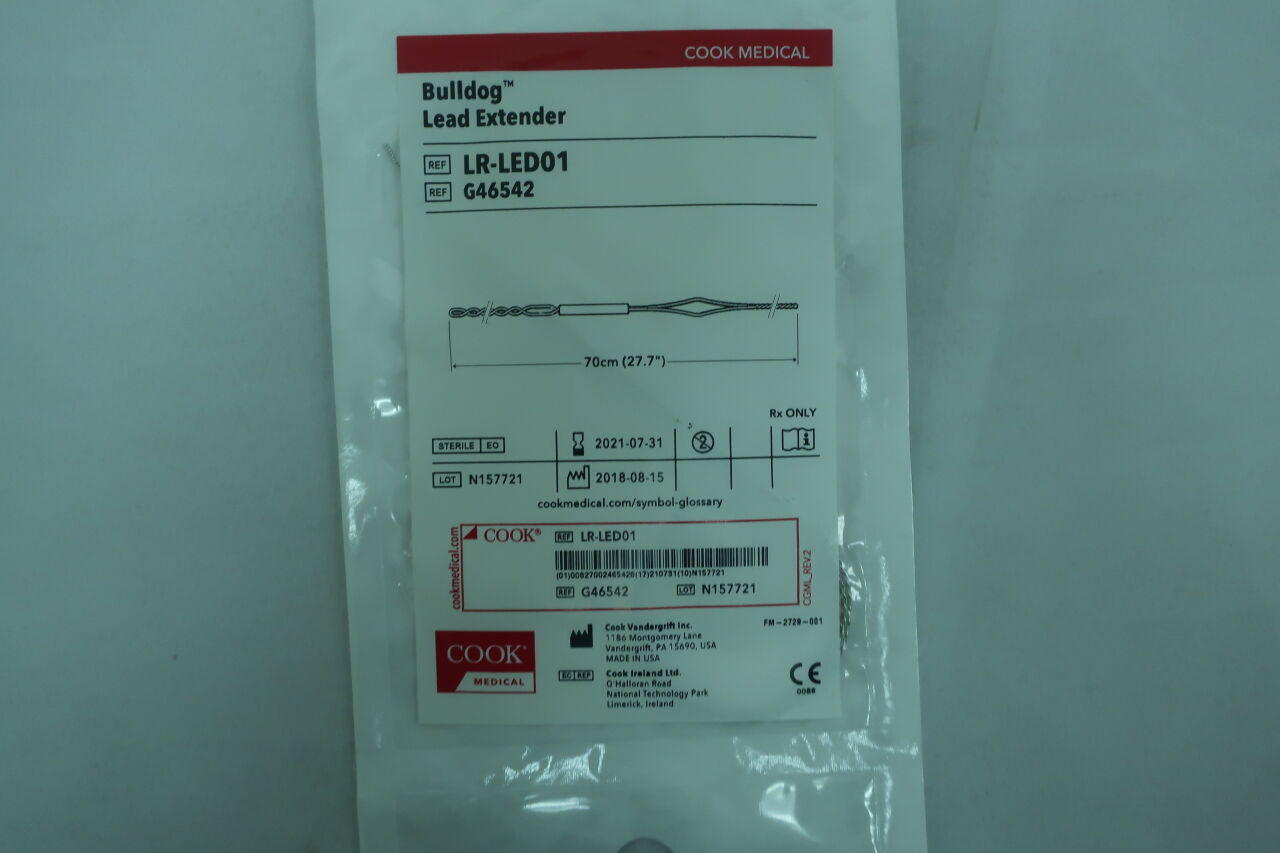 G46542 - COOK - Bulldog Lead Extender, 70cm, () - ( Expiry Date: 2023-07-31 )