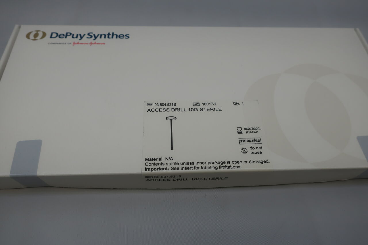 03.804.521S - SYNTHES - access drill, 10g, (BX/1) - ( Expiry Date: 2021-03-17 )