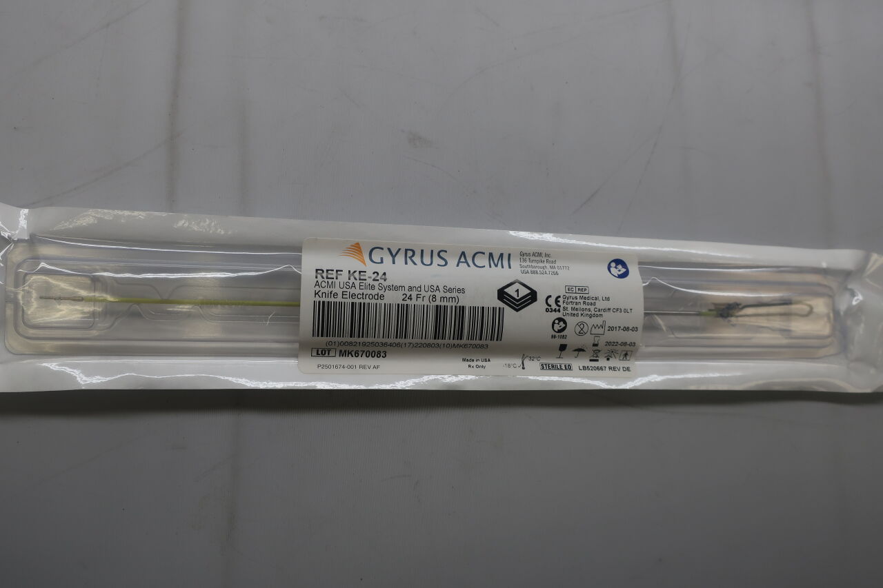 KE-24 - GYRUS ACMI - Knife Electrode, 24 Fr (8mm), For Elite System USA Series, (EA) - ( Expiry Date: 2022-08-03 )