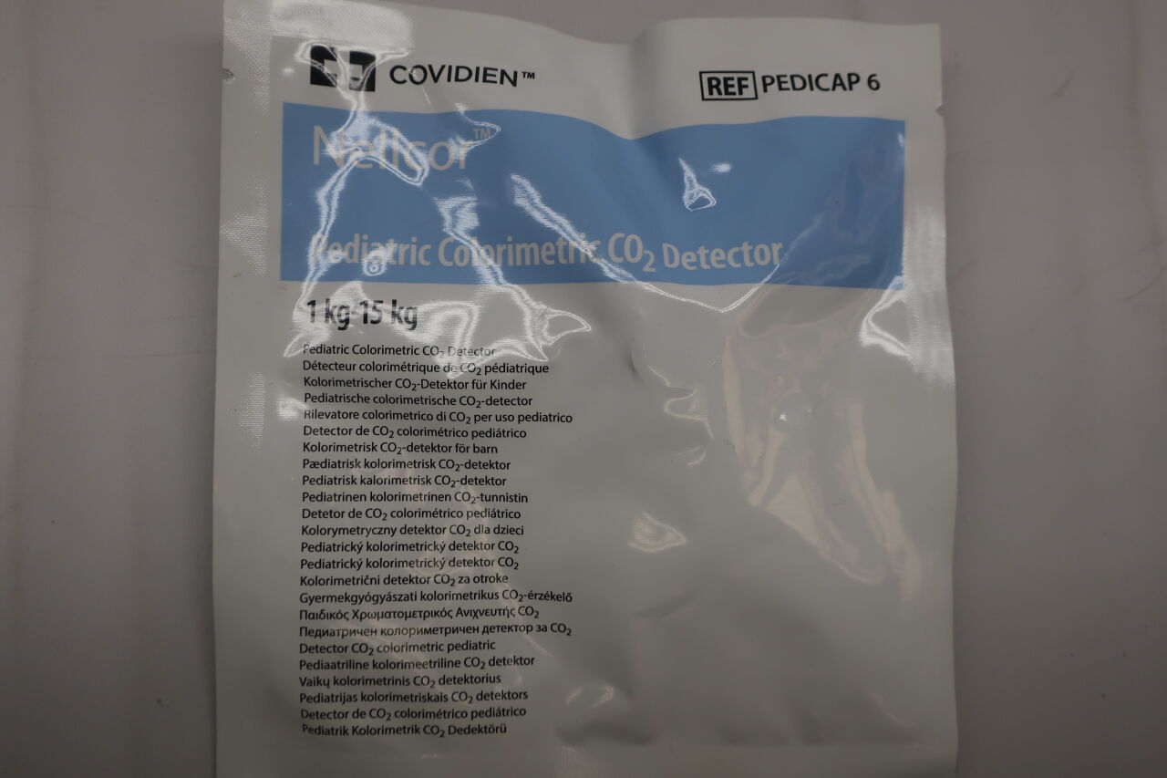 PEDICAP 6 - COVIDIEN - Nellcor Pediatric Colorimetric CO2 Detector, (EA) - ( Expiry Date: 2022-10-05 )