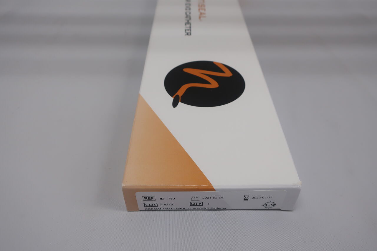 82-1750 - INTEGRA - BACTISEAL Clear Catheter Catheter Set Includes: Ventricular Catheter, Stylet, Connector, Cap, Catheter Anchoring Clip, Trocar and Information Manual, 3 to 15 cm Depth Markings, 1.9 mm Lumen ID, () - ( Expiry Date: 2024-02-29 )